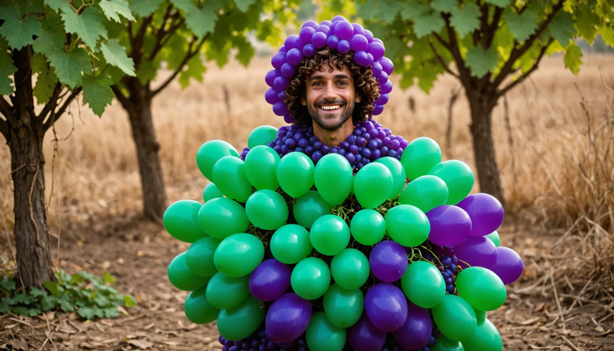 Disfraz de racimo de uvas: sorprende con creatividad reciclada y ecoamigable