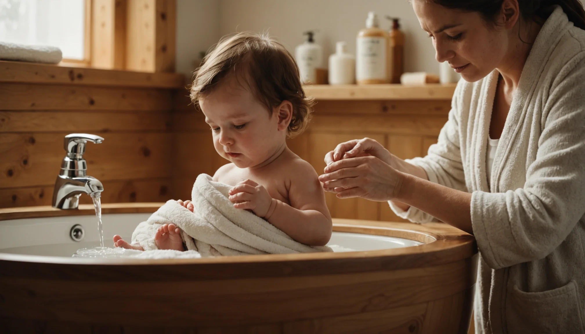 El arte y ternura en el primer baño del recién nacido: consejos esenciales