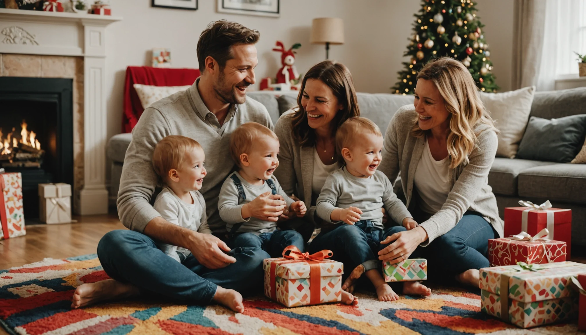 Famille heureuse : émerveillez bébé 1 an avec le cadeau parfait