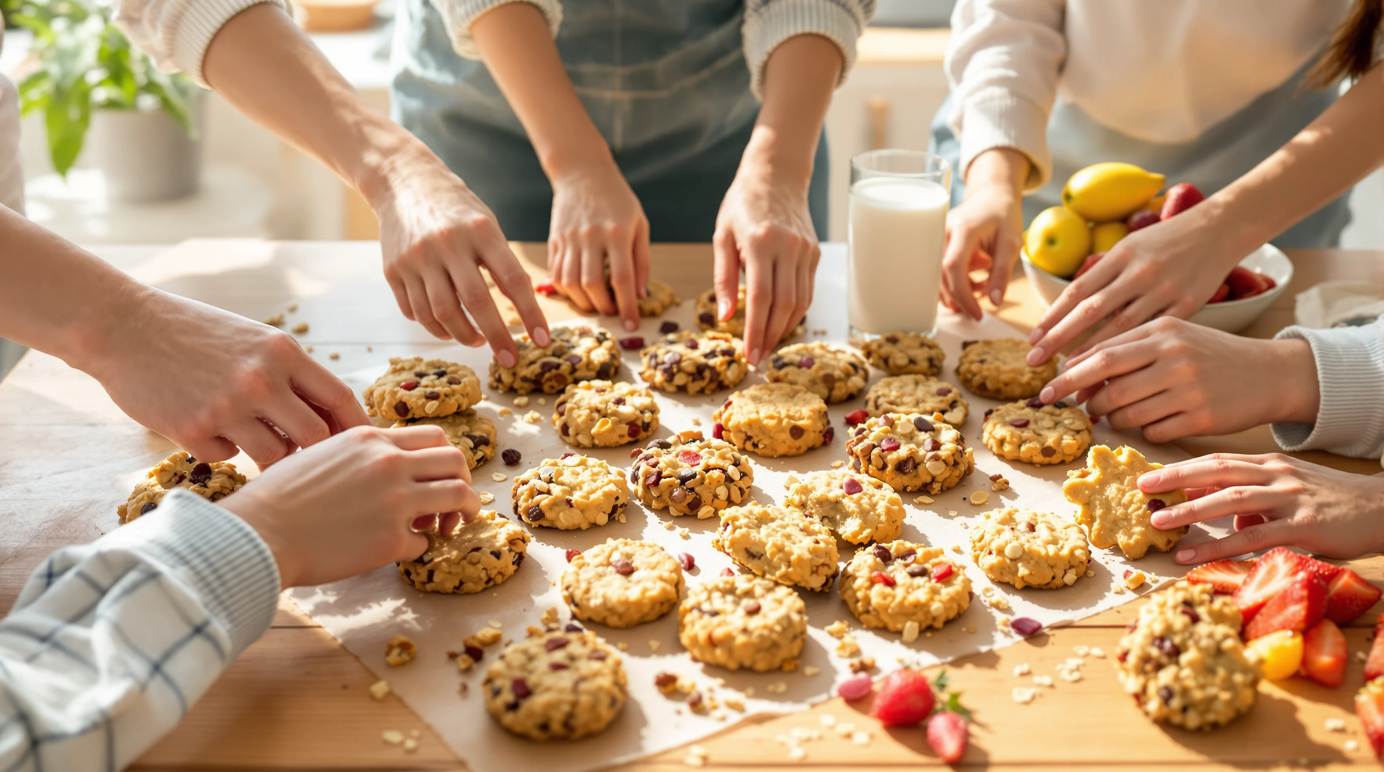 Galletas saludables: las 7 mejores recetas para cuidar la alimentación familiar