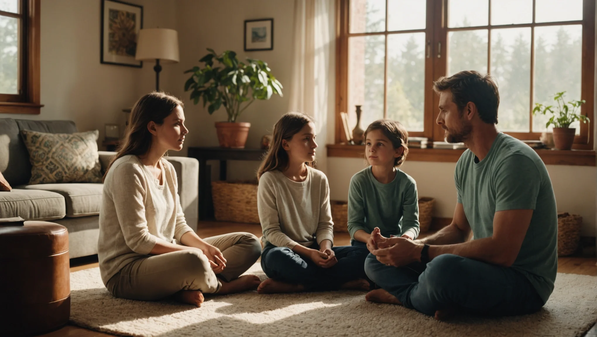 Meditación diaria en familia: descubre sus sorprendentes beneficios juntos
