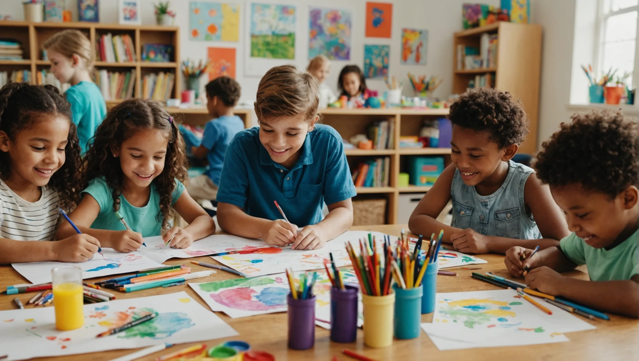 Proyectos de Arte para Niños: Explorando el Tema de la Familia