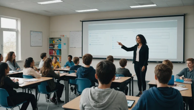 Tecnología en el aula moderna