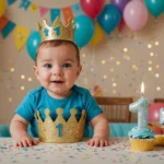 corona cumpleaños 1 año
