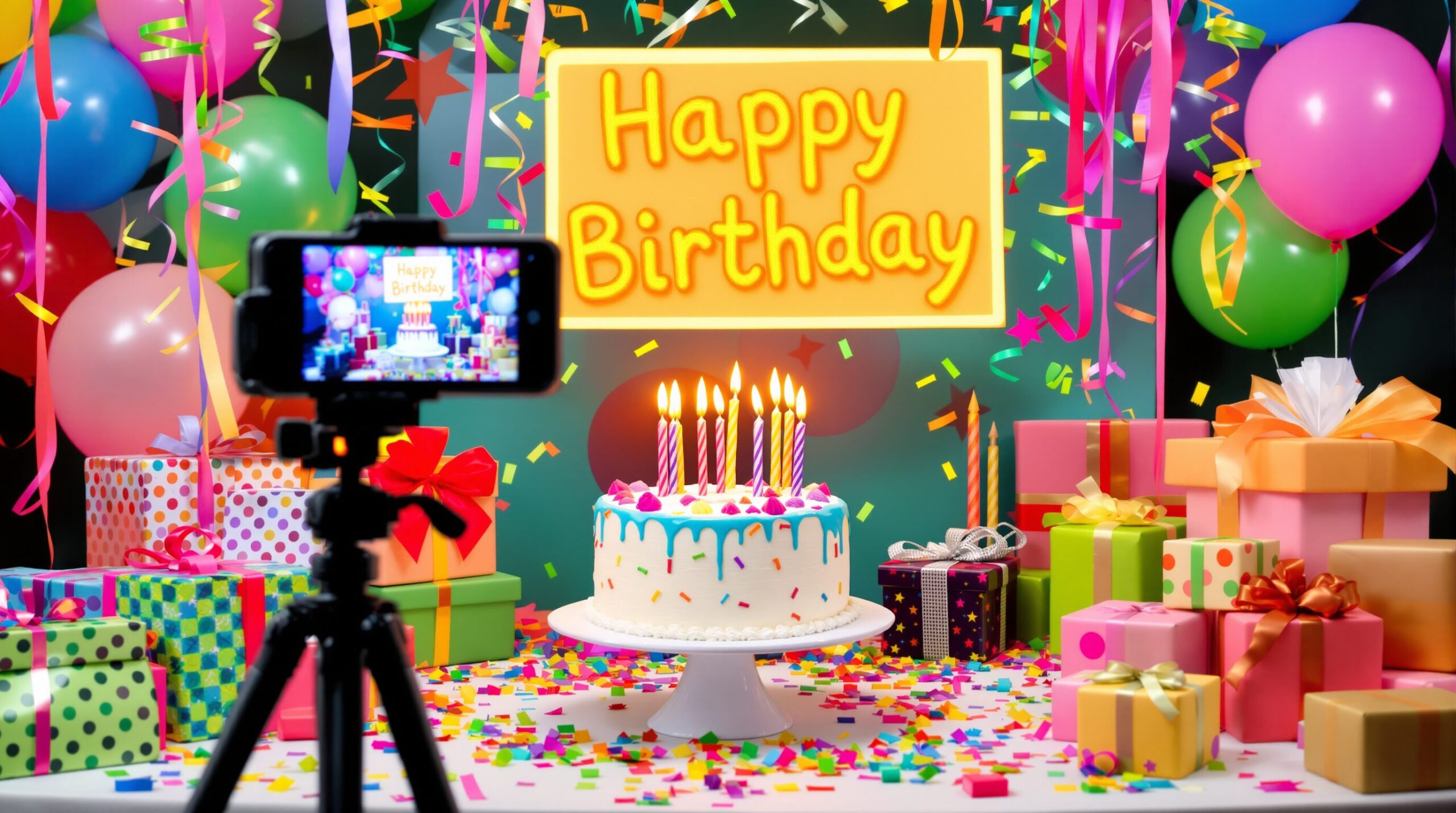 ideas video cumpleaños