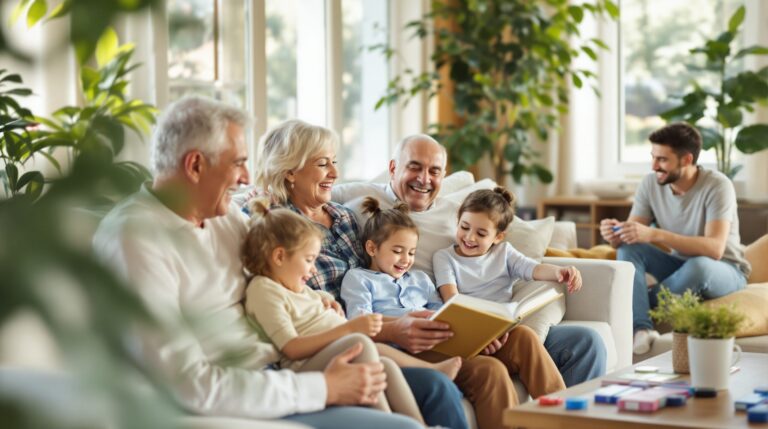 Relaciones familiares saludables