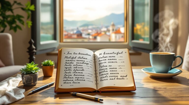 nombres italianos