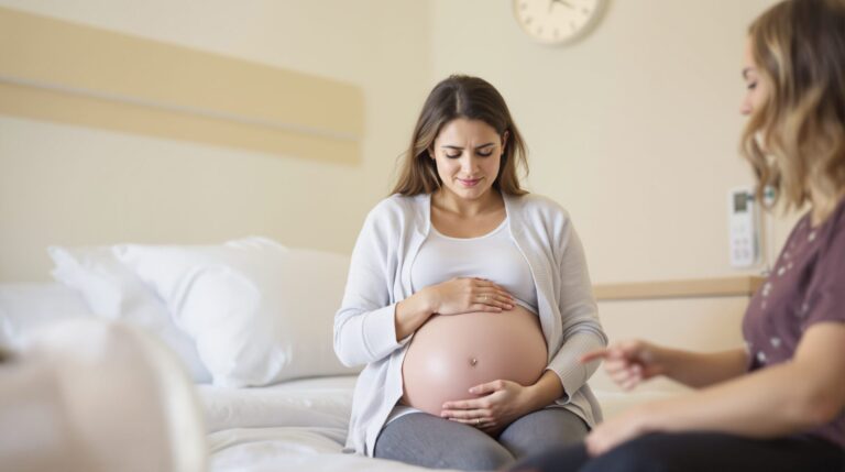 como son las contracciones de parto