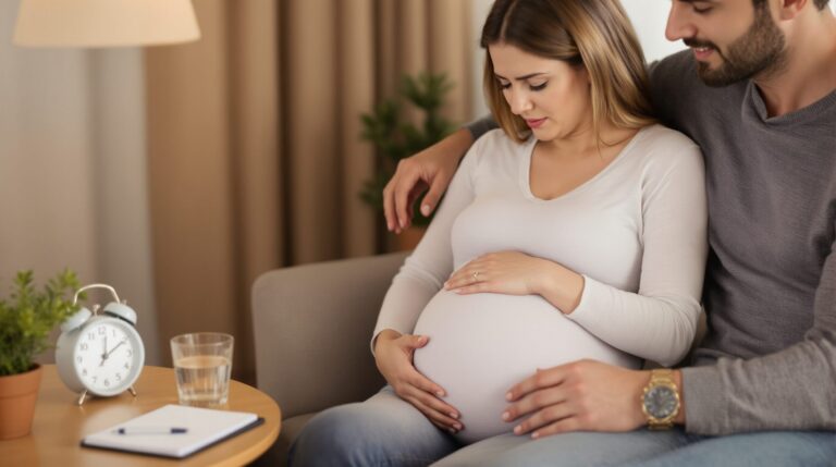 como son las contracciones de parto