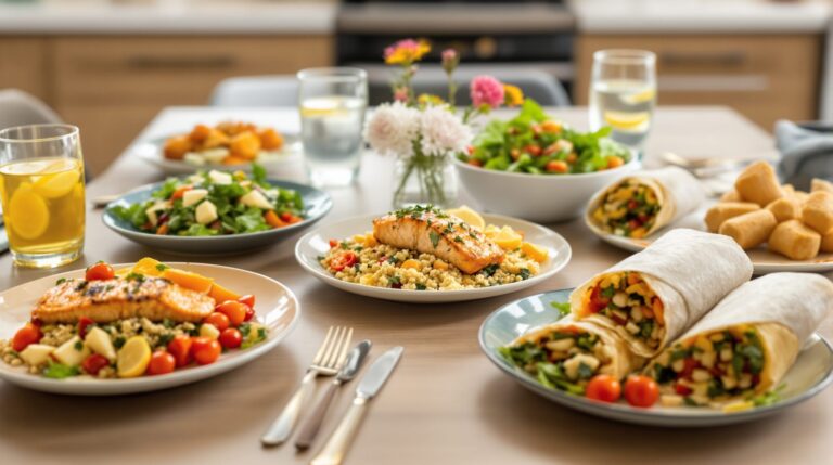 cenas rapidas y saludables