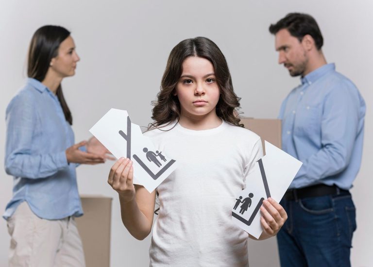 como explicar una separacion a los niños