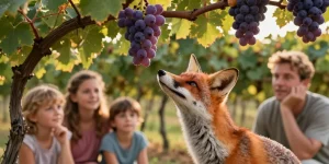 fabula zorro y las uvas